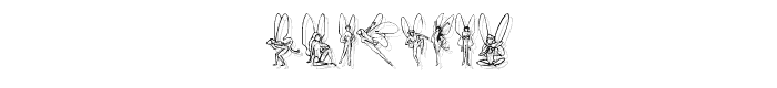 SL Woodcut Faeries font